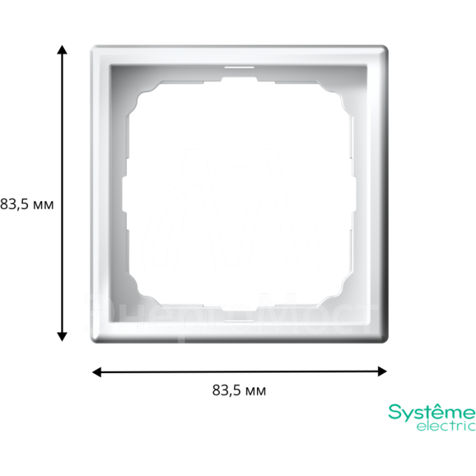 Рамка 1-м ArtGallery бел. SE GAL000101