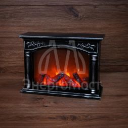 Камин светодиодный &amp;quot;Классика&amp;quot; с эффектом живого огня 33х12х24см батарейки 3хС (не в комплекте) NEON-NIGHT 511-030