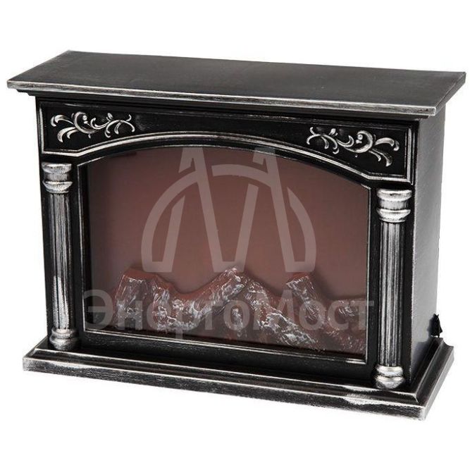 Камин светодиодный &amp;quot;Классика&amp;quot; с эффектом живого огня 33х12х24см батарейки 3хС (не в комплекте) NEON-NIGHT 511-030