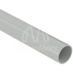 Труба ПВХ гладкая жесткая легкая d40мм (дл.3м) сер. DKC 63940