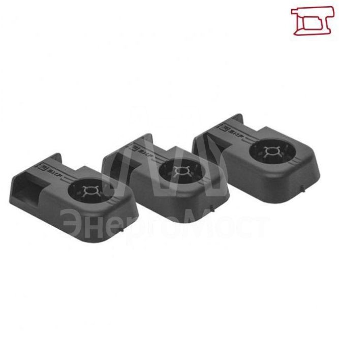 Площадка под стяжку для прямого монтажа черн. (уп.100шт) PROxima EKF pdm-b