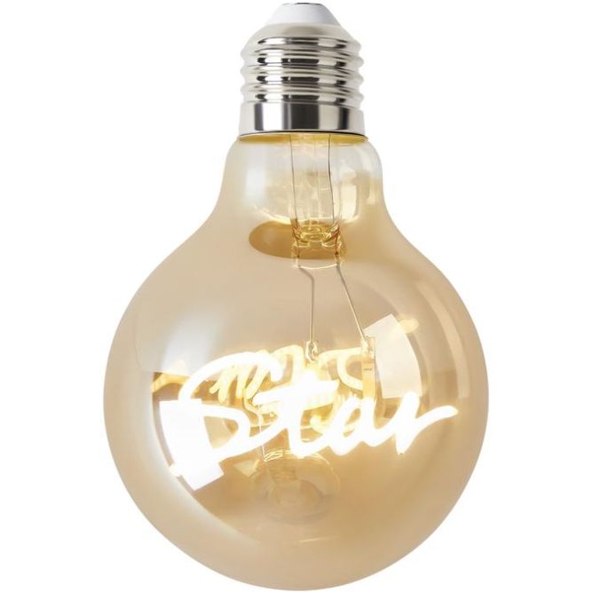 Лампа светодиодная филаментная Loft 271 G80 3Вт 2400К E27 Voltega 8583