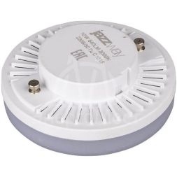 Лампа светодиодная PLED-GX53 10Вт таблетка матовая 3000К тепл. бел. GX53 800лм 230В JazzWay 1029072