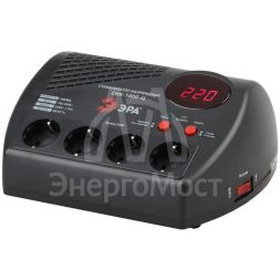 Стабилизатор напряжения СНК-1000-Ц компакт ц.д. 160-260В/220В 1000ВА Эра Б0031072