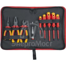 Набор инструмента диэлектрического 82 969 OHT-Ind01-H9 усилен. (9 предметов) ОНЛАЙТ 82969