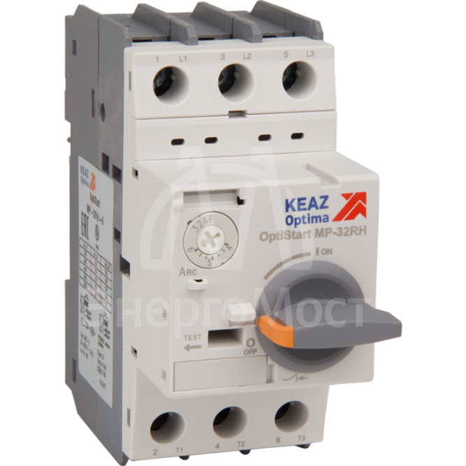 Выключатель автоматический 0.63А OptiStart MP 32RH КЭАЗ 251677