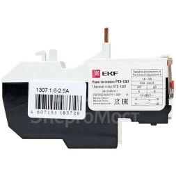 Реле тепл. РТЭ 1307 1.6-2.5А EKF rel-1307-1.6-2.5