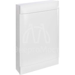 Щиток пластиковый навесной Practibox S 3х12 бел. дверь Leg 135603