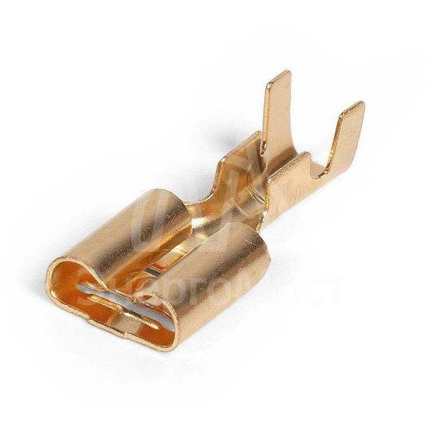 Разъем плоский неизолир. РП-М 2.5-6.3 КВТ 59139