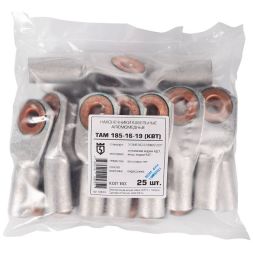 Наконечник медно-алюминиевый ТАМ 185-16-19 КВТ 60065