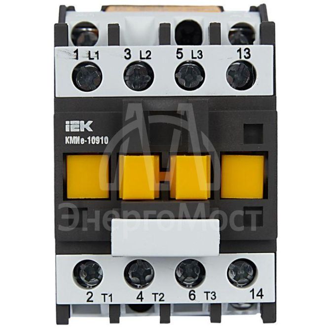 Контактор КМИе-10910 9А 230В/АС3 1НО IEK KKME11-009-230-10
