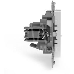 Розетка компьютерная 1-м СП Pixel RJ45 кат.5E механизм бел. TOKOV ELECTRIC TKE-PX-RC1-C01