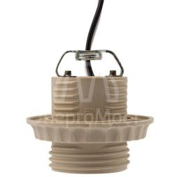 Патрон E27 с проводом 20см бел. Rexant 11-8875