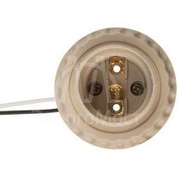 Патрон E27 с проводом 20см бел. Rexant 11-8875