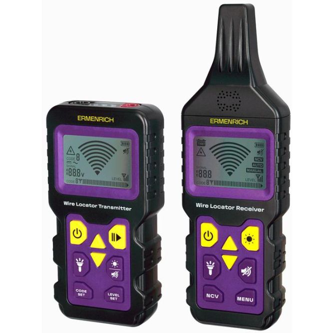Детектор подземных проводов Ping SM150 фиолет. Ermenrich 84550