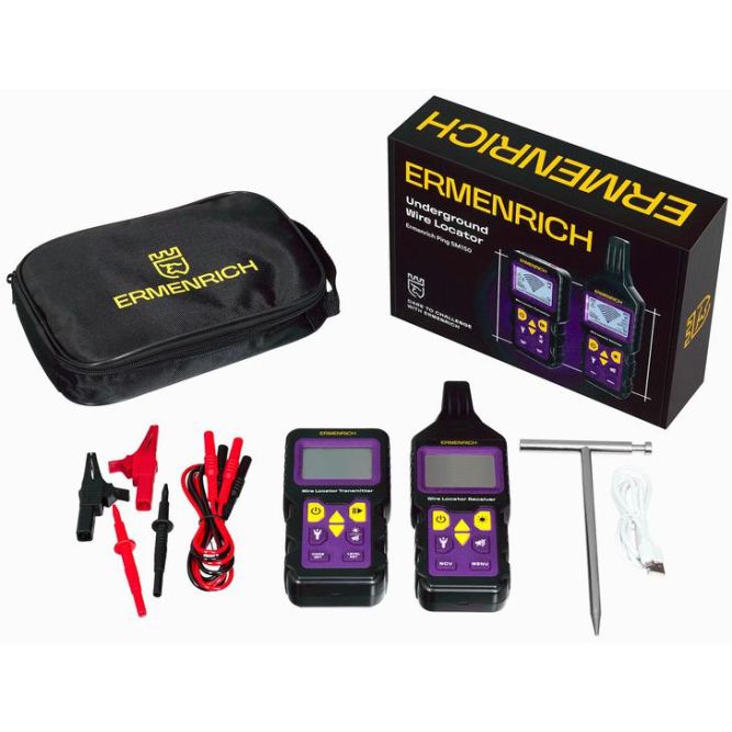 Детектор подземных проводов Ping SM150 фиолет. Ermenrich 84550