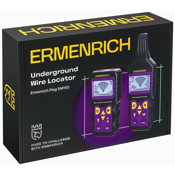 Детектор подземных проводов Ping SM150 фиолет. Ermenrich 84550
