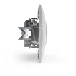 Розетка 1-м СП AVA 16А IP20 с заземл. защ. шторки в сборе бел. TOKOV LIGHT TKL-AV-R1FZSF-C01