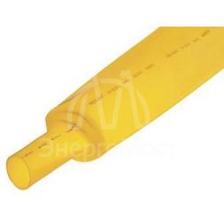Трубка термоусадочная 30.0/15.0 1м желт. Rexant 23-0002