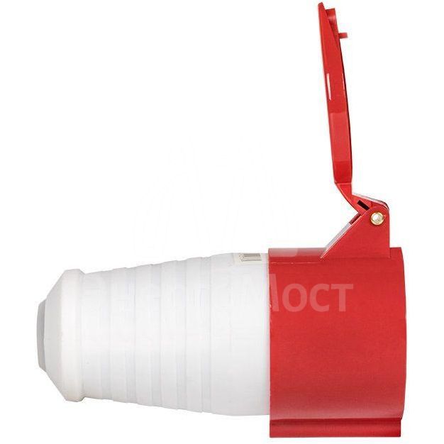 Розетка кабельная 32А 380В 3P+РЕ+N IP44 (225) EKF ps-225-32-380