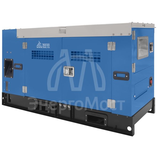 Дизельный генератор ТСС АД-16С-230-1РКМ5 в шумозащитном кожухе