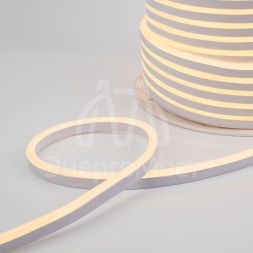 Шнур светодиодный гибкий неон LED SMD 8х16мм 120LED/м теп. бел. (уп.100м) Neon-Night 131-046