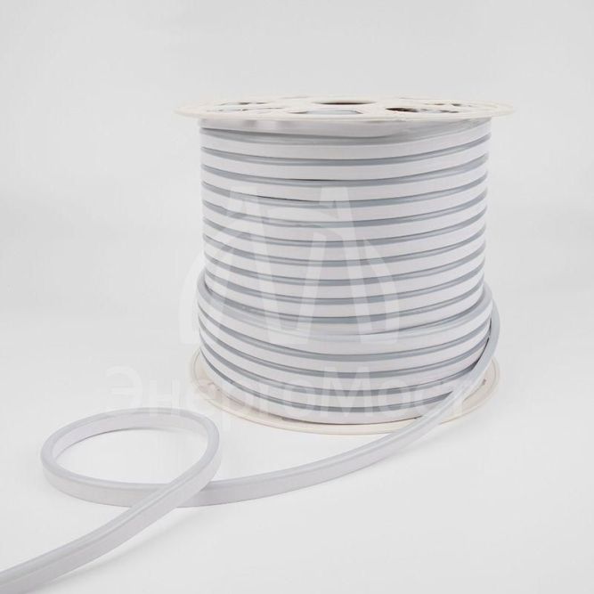 Шнур светодиодный гибкий неон LED SMD 8х16мм 120LED/м теп. бел. (уп.100м) Neon-Night 131-046