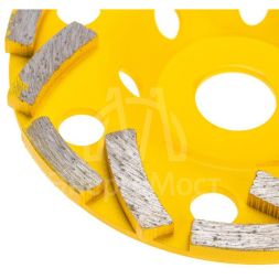 Чашка алмазная шлифовальная Турбо-сегмент 125х22.2мм KRANZ KR-90-0258