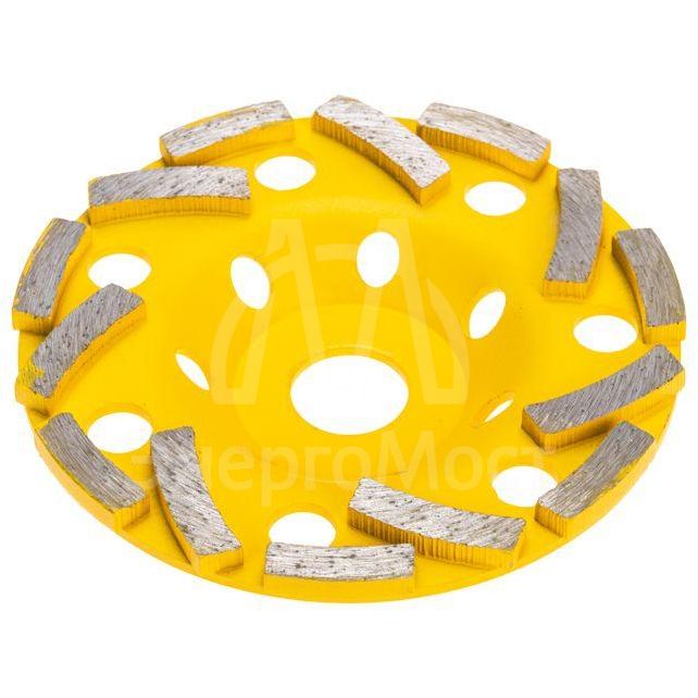 Чашка алмазная шлифовальная Турбо-сегмент 125х22.2мм KRANZ KR-90-0258