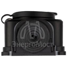 Розетка штепсельная четырехместная влагозащ. с/з 16А IP54 каучук Rexant 111-114