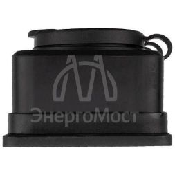 Розетка штепсельная четырехместная влагозащ. с/з 16А IP54 каучук Rexant 111-114