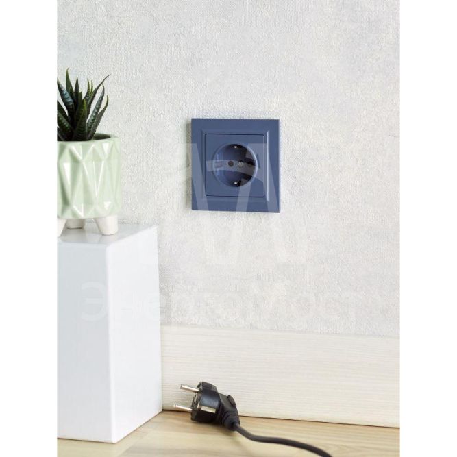 Рамка 1-м BRITE РУ-1-БрМ маренго IEK BR-M12-K35