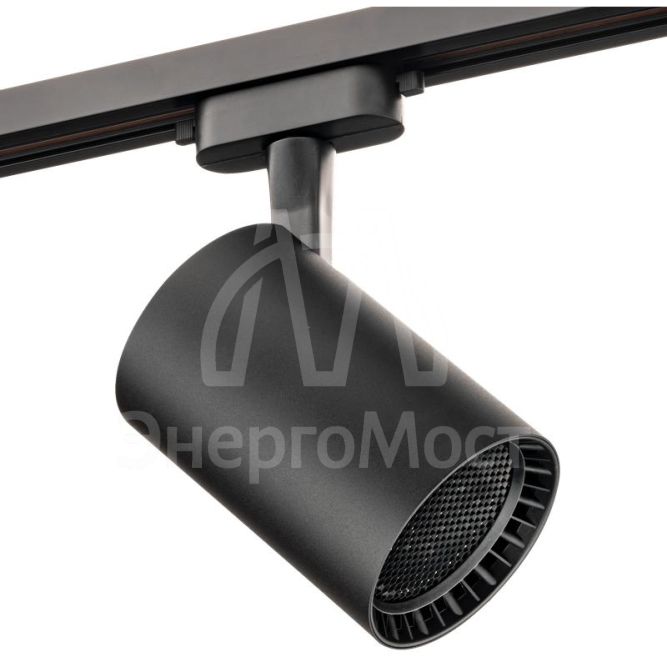 Светильник трековый светодиодный ARTLINE поворотный 90х90х130мм 30Вт 2550Лм 4000К 230В алюм. 17кв.м черн. Ritter 59736 4