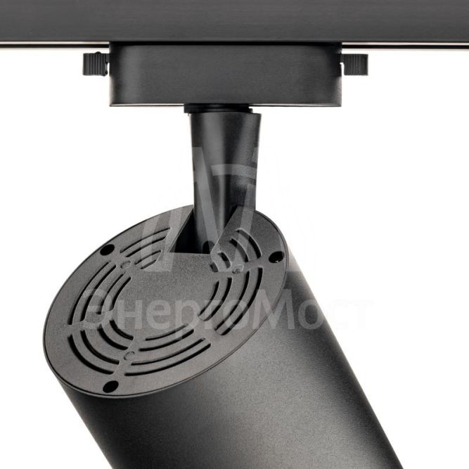 Светильник трековый светодиодный ARTLINE поворотный 90х90х130мм 30Вт 2550Лм 4000К 230В алюм. 17кв.м черн. Ritter 59736 4