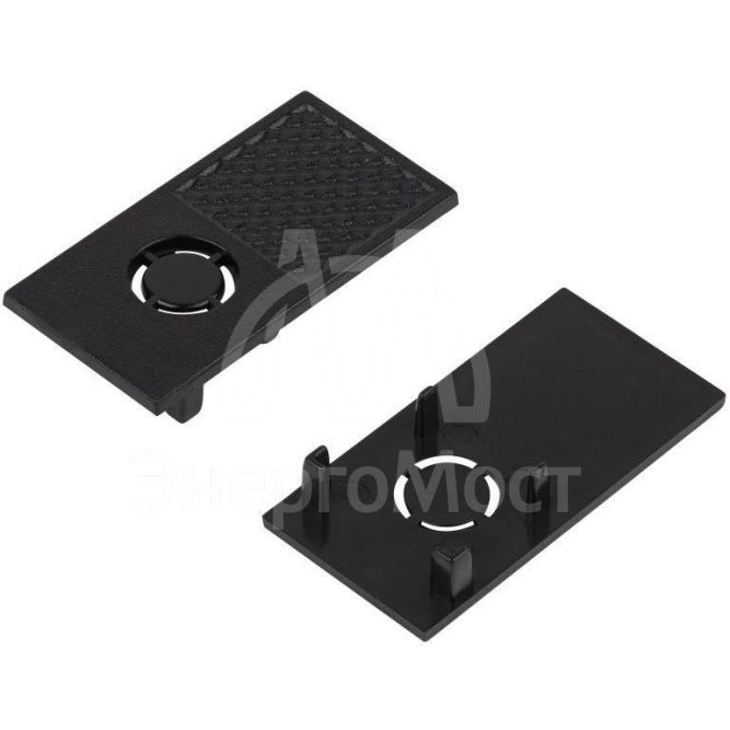 Заглушка торцевая TRM-S20-EC-B для шинопровода накладного магнитного NOVA TRM-S20 черн. Эра Б0054784