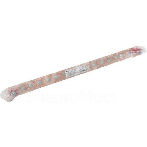 Шина заземляющая главная с изоляторами на 15 подключений ГЗШ-15 Сu EKF gc-e2015