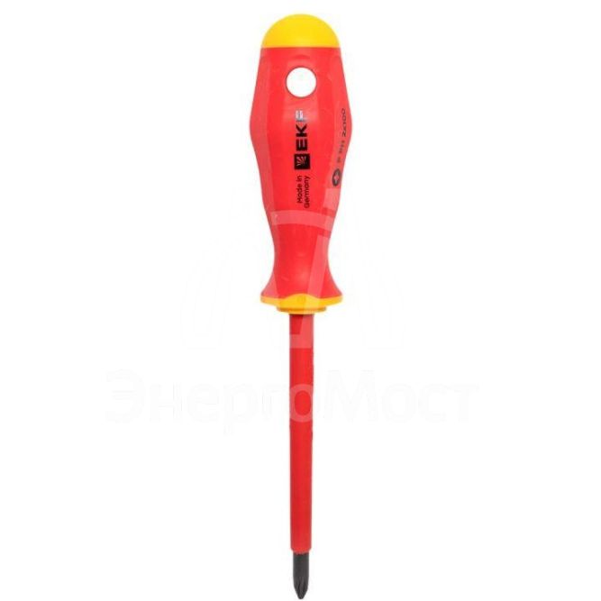 Отвертка Professional PH-FL2х100мм VDE 1000В EKF ph-fl-2-100-pro-in