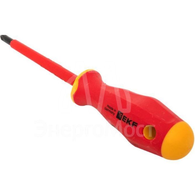 Отвертка Professional PH-FL2х100мм VDE 1000В EKF ph-fl-2-100-pro-in