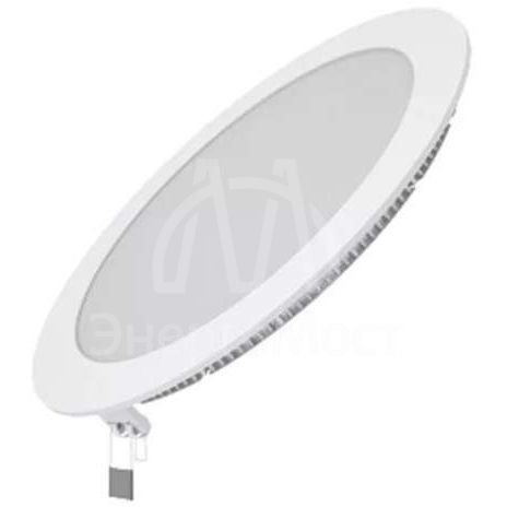 Светильник светодиодный 15Вт 4100К IP20 встраив. ультратонкий круглый Gauss 939111215