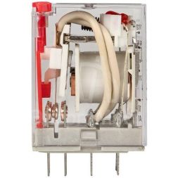 Реле промежуточное RPAt 22/3 10А 230В AC с кнопкой и мех. индикацией AVERES EKF rpat-22-3-230AC