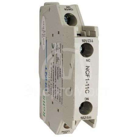 Приставка доп. контакты NCF1-11C к контактору NC1 (боковой) (R) CHINT 223238