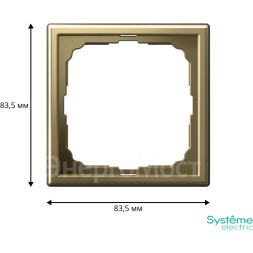 Рамка 1-м ArtGallery зол. SE GAL001601