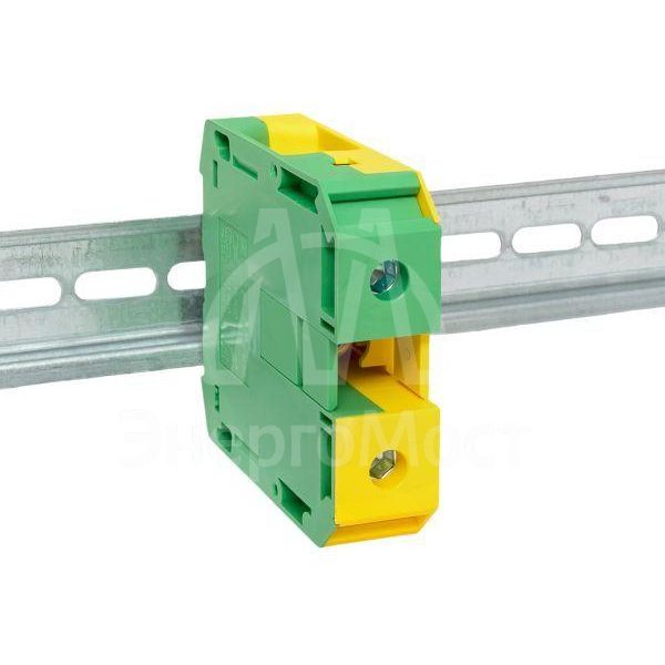 Колодка клеммная винтовая 70 UT земля EKF scr-ut-70-pe