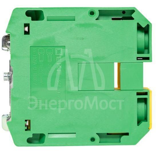 Колодка клеммная винтовая 70 UT земля EKF scr-ut-70-pe