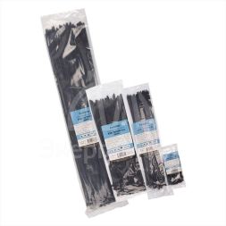 Хомут кабельный КСС "NORD" 5х300 черн. (уп.100шт) КВТ 79751