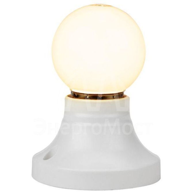 Лампа светодиодная 1Вт 5LED Шар d45 E27 тепл. бел. Neon-Night 405-116