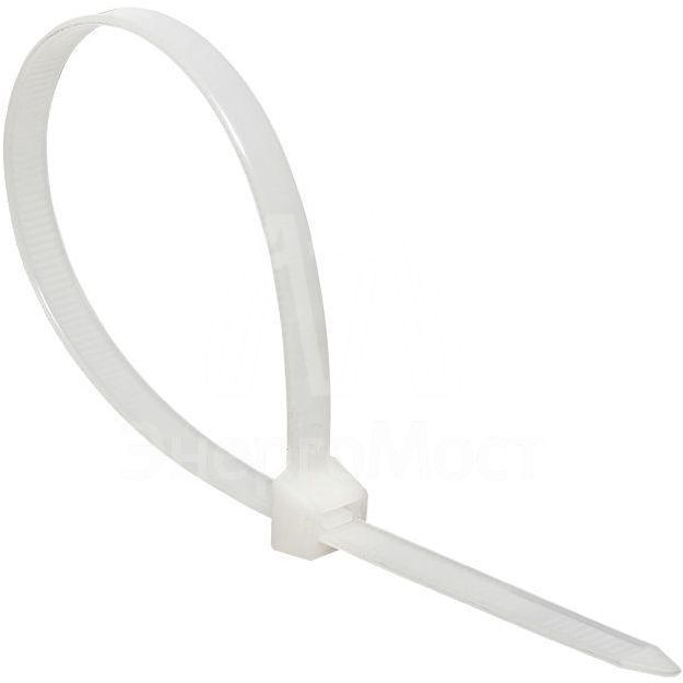 Хомут P6.6 8.8х500 FlexLock стандартный бел. (уп.100шт) PROxima EKF plc-fl-ctsw-8.8x500