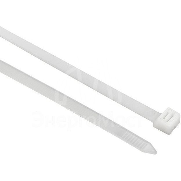 Хомут P6.6 8.8х500 FlexLock стандартный бел. (уп.100шт) PROxima EKF plc-fl-ctsw-8.8x500