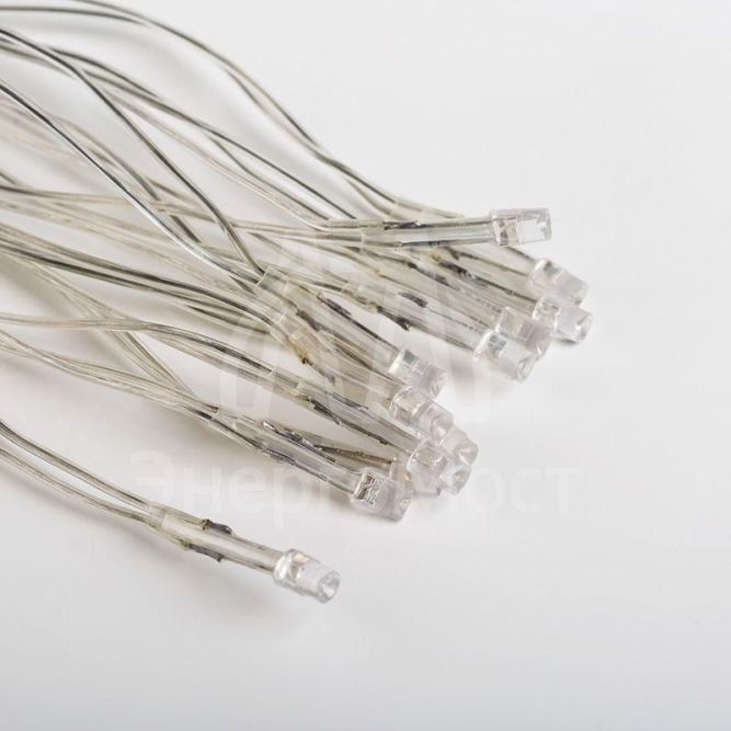 Гирлянда &amp;quot;Сеть&amp;quot; с контроллером 1.5х1.5м 150LED мульти. прозр. провод 12Вт 220В IP20 NEON-NIGHT 215-129