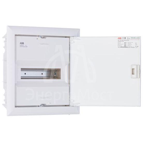 Шкаф внутреннего монтажа на 12М с самозажимными N/PE UK610P2RU ABB 2CPX077850R9999
